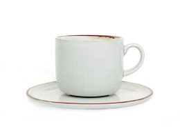 Filiżanka 220 ml ze spodkiem 15 cm Bergen Fog 1109 Bogucice