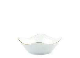 Salaterka kwadratowa 14 cm ROCOCO 3604 Złota Linia Ćmielów