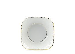 Salaterka kwadratowa 14 cm ROCOCO 3604 Złota Linia Ćmielów