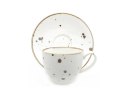Filiżanka 200 ml ze spodkiem 16 cm Alumina COTTAGE CREAM Bogucice 0988