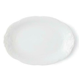 Połmisek owalny 24 cm FRYDERYKA Biały Porcelana Ćmielów