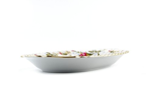 Półmisek owalny 24 cm IWONA B013 Złocona Róża Chodzież Półmisek owalny 24 cm IWONA B013 Złocona Róża Chodzież