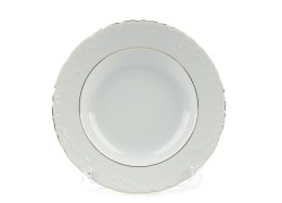 Talerz głęboki 22,5 cm ROCOCO 3604 Złota Linia Ćmielów