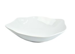 Talerz głęboki 23 cm STONE AGE Biały Lubiana