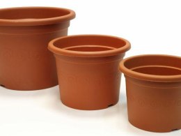 Doniczka 13 cm PLASTICA DP13 TERAKOTA R624