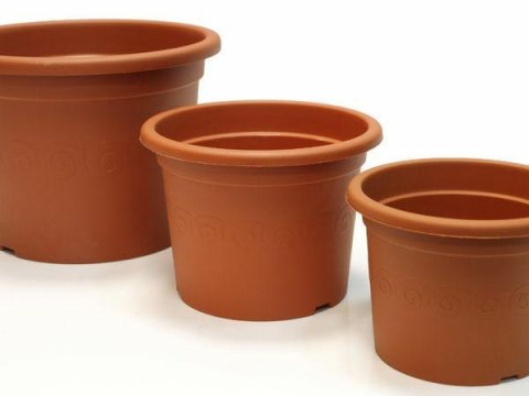 Doniczka 13 cm PLASTICA DP13 TERAKOTA R624 Doniczka 13 cm PLASTICA DP13 TERAKOTA R624