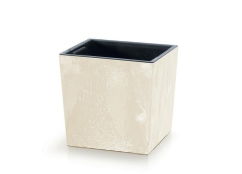 Doniczka 24 cm Urbi Square Low Effect Krem Doniczka 24 cm Urbi Square Low Effect Krem
