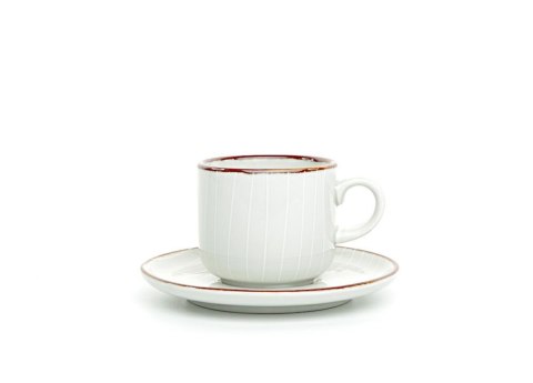 Filiżanka espresso 90 ml ze spodkiem 12 cm Bergen Fog 1109 Bogucice Filiżanka espresso 90 ml ze spodkiem 12 cm Bergen Fog 1109 Bogucice