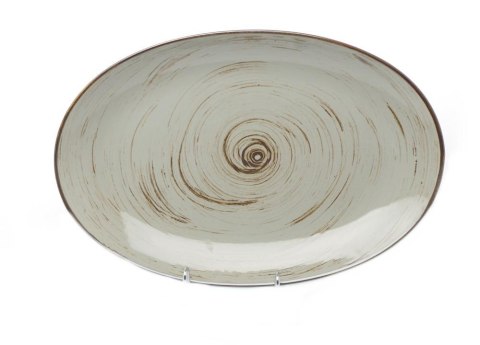 Półmisek owalny 31cm Alumina Nostalgia Popiel 0978 Bogucice