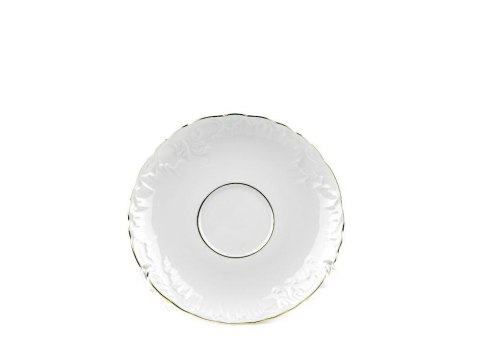 Spodek 15,7 cm ROCOCO 3604 Złota Linia Ćmielów Spodek 15,7 cm ROCOCO 3604 Złota Linia Ćmielów