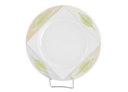 Talerz płytki 24 cm ROMA 2947 Zielony Listek Lubiana
