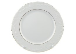 Talerz płytki 26 cm ROCOCO 3604 Złota Linia Ćmielów