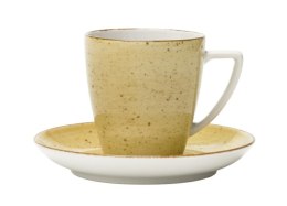 Filiżanka 200 ml ze spodkiem Beata/Sonia Żółta 6630J