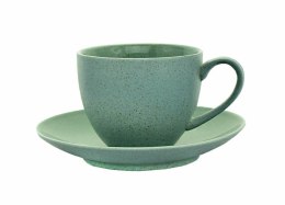 Filiżanka 300 ml ze spodkiem 16 cm Granite Mint Blue Bogucice