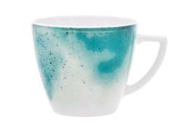 Filiżanka 350 ml ze spodkiem 17,5 cm Beata/Dorota Niebieska Galaktyka 7560A Lubiana