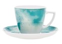 Filiżanka 350 ml ze spodkiem 17,5 cm Beata/Dorota Niebieska Galaktyka 7560A Lubiana