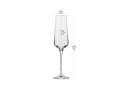 Kieliszki do szampana 200 ml kpl. 6 sztuk Flute AVANT-GARDE Krosno Glass