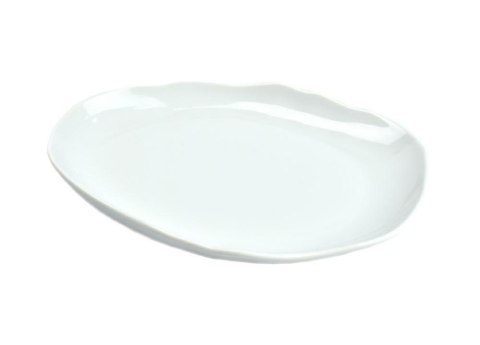 Talerz płytki 25 cm STONE AGE Biały Lubiana Talerz płytki 25 cm STONE AGE Biały Lubiana