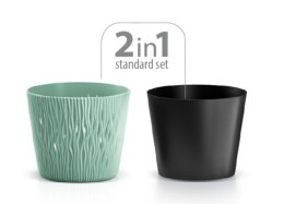 Doniczka 160 Sandy Round DSR160 Mocca 7529U