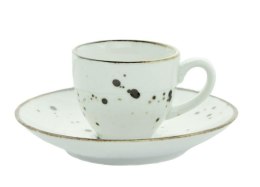 Filiżanka espresso 90 ml spodek 13 cm Cottage White 1108 Bogucice