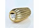 Wazon ceramiczny 28 cm Cactus Gold Mondex