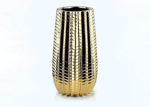Wazon ceramiczny 28 cm Cactus Gold Mondex Wazon ceramiczny 28 cm Cactus Gold Mondex