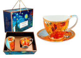 Filiżanka 350 ml Big Vanessa V. van Gogh Słoneczniki Carmani 830-1000