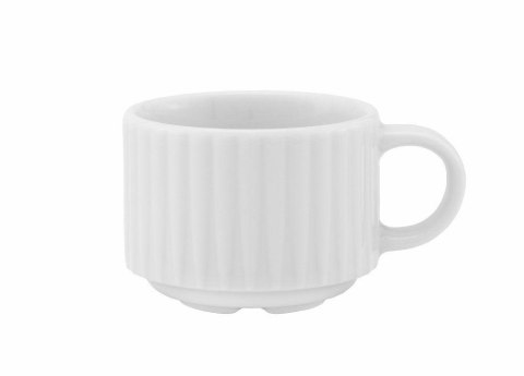Filiżanka espresso 80 ml DAISY Biały Lubiana Filiżanka espresso 80 ml DAISY Biały Lubiana