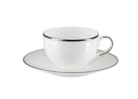 Filiżanka ze spodkiem FLORIAN 330 ml.PA1260 Filiżanka ze spodkiem FLORIAN 330 ml.PA1260