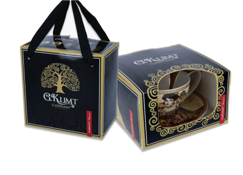 Filiżanka ze spodkiem KLIMT Adela 360 ml 532-3205 Filiżanka ze spodkiem KLIMT Adela 360 ml 532-3205
