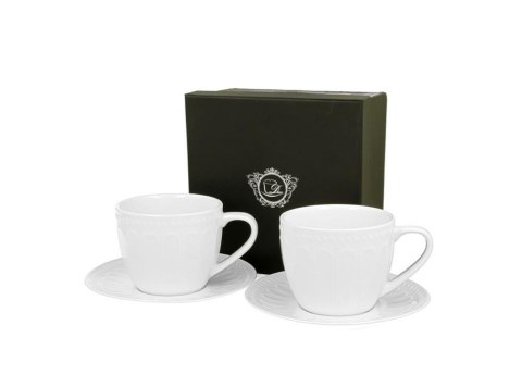 Filiżanki 2 sztuki 260 ml TWILIGHT Kolekcja White Filiżanki 2 sztuki 260 ml TWILIGHT Kolekcja White