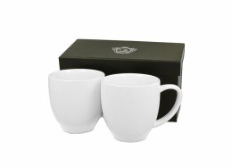 Kubki 350 ml DIAMOND 2 sztuki Białe