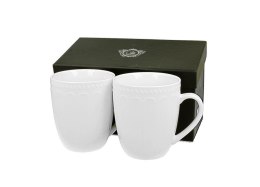 Kubki 370 ml TWILIGHT 2 sztuki Białe