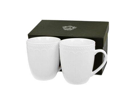 Kubki 370 ml TWILIGHT 2 sztuki Białe Kubki 370 ml TWILIGHT 2 sztuki Białe