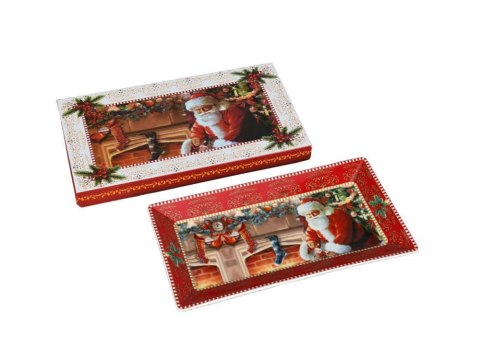 Półmisek Taca 25,5 x 14 cm 555-7303 Św Mikołaj Półmisek Taca 25,5 x 14 cm 555-7303 Św Mikołaj