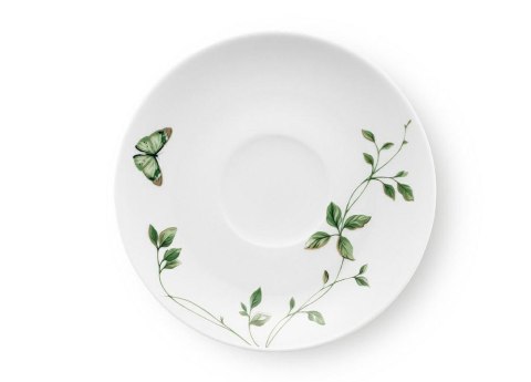 Spodek 15,7 cm Pułaski Magiczny Ogród G665 Ćmielów Spodek 15,7 cm Pułaski Magiczny Ogród G665 Ćmielów