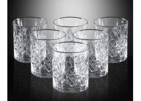 Szklanki do whisky 340 ml. Melodia RCR 258320 komplet 6 szt. Szklanki do whisky 340 ml. Melodia RCR 258320 komplet 6 szt.