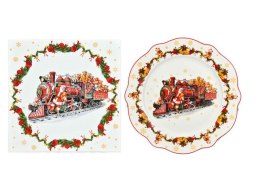 Talerz świąteczny 26,5 cm 555-7400 Boże Narodzenie